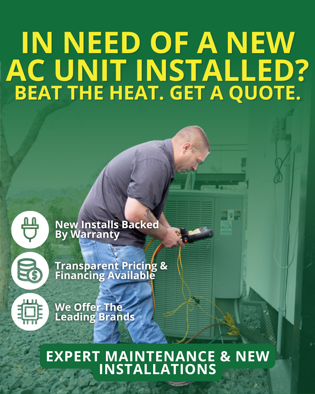Climate Express Home Services Facebook ad