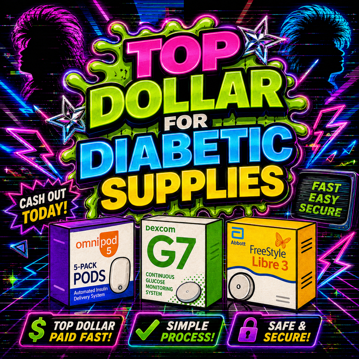 StripValue Facebook ad: Sell Your Extra Diabetic Supplies - Call or Text (623)…