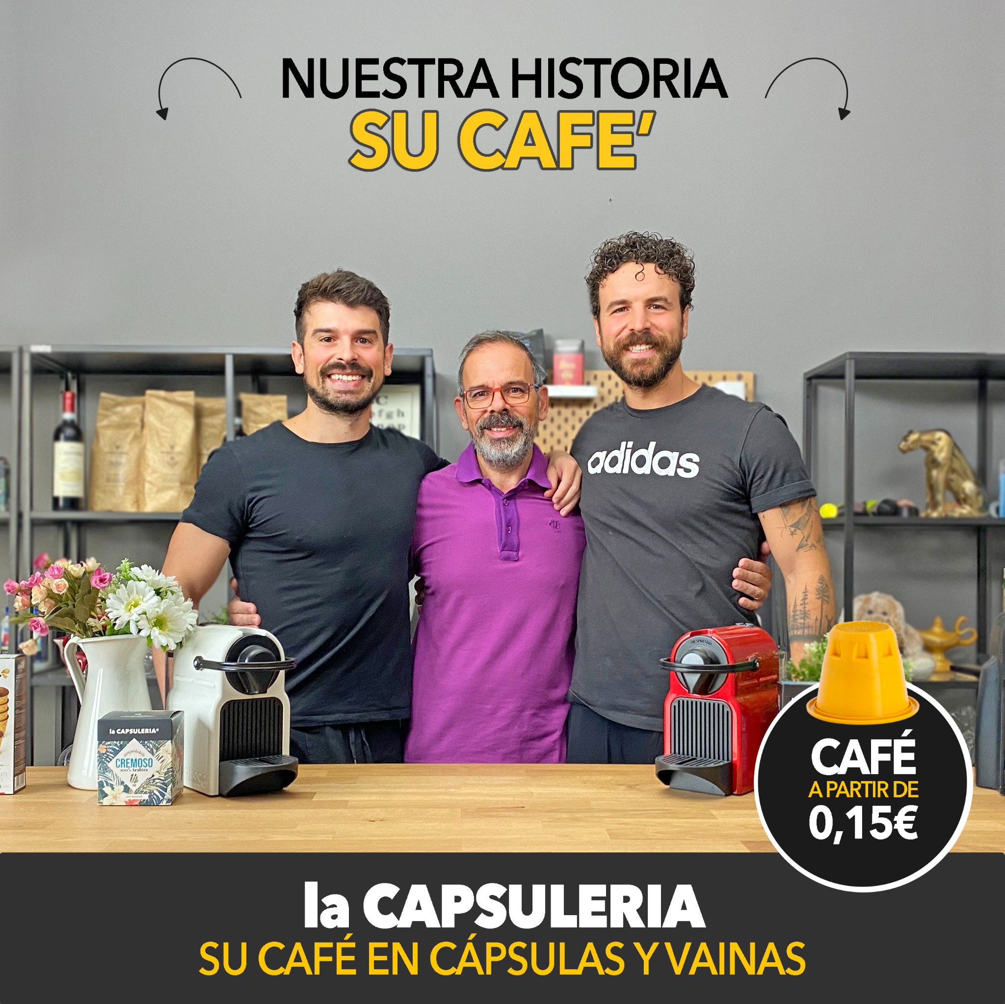 La Capsuleria Facebook ad