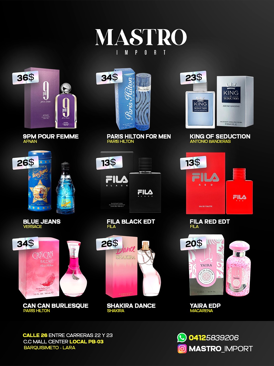 Mastro Import Facebook ad from Nov 11, 2025