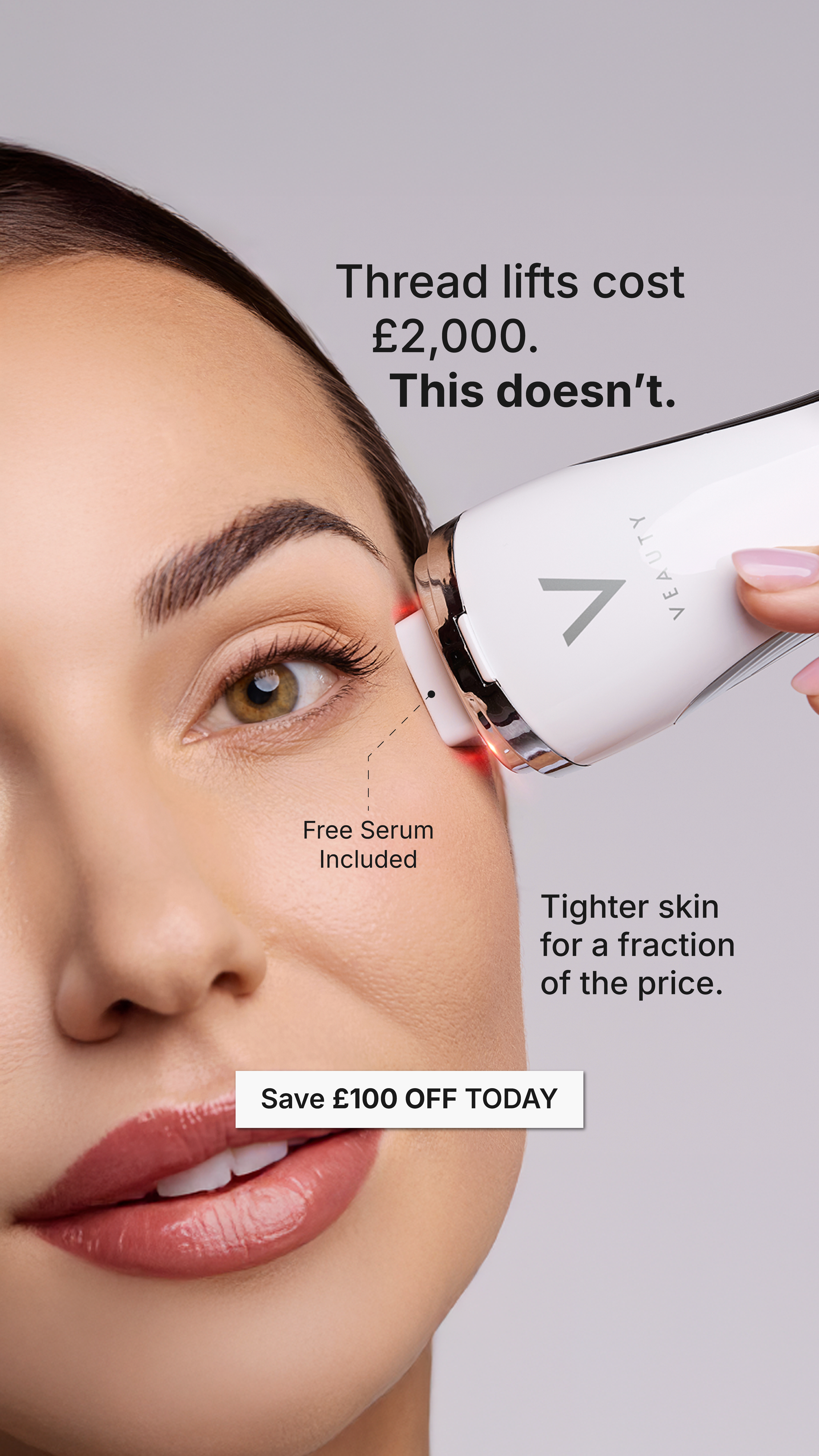Veauty Facebook ad