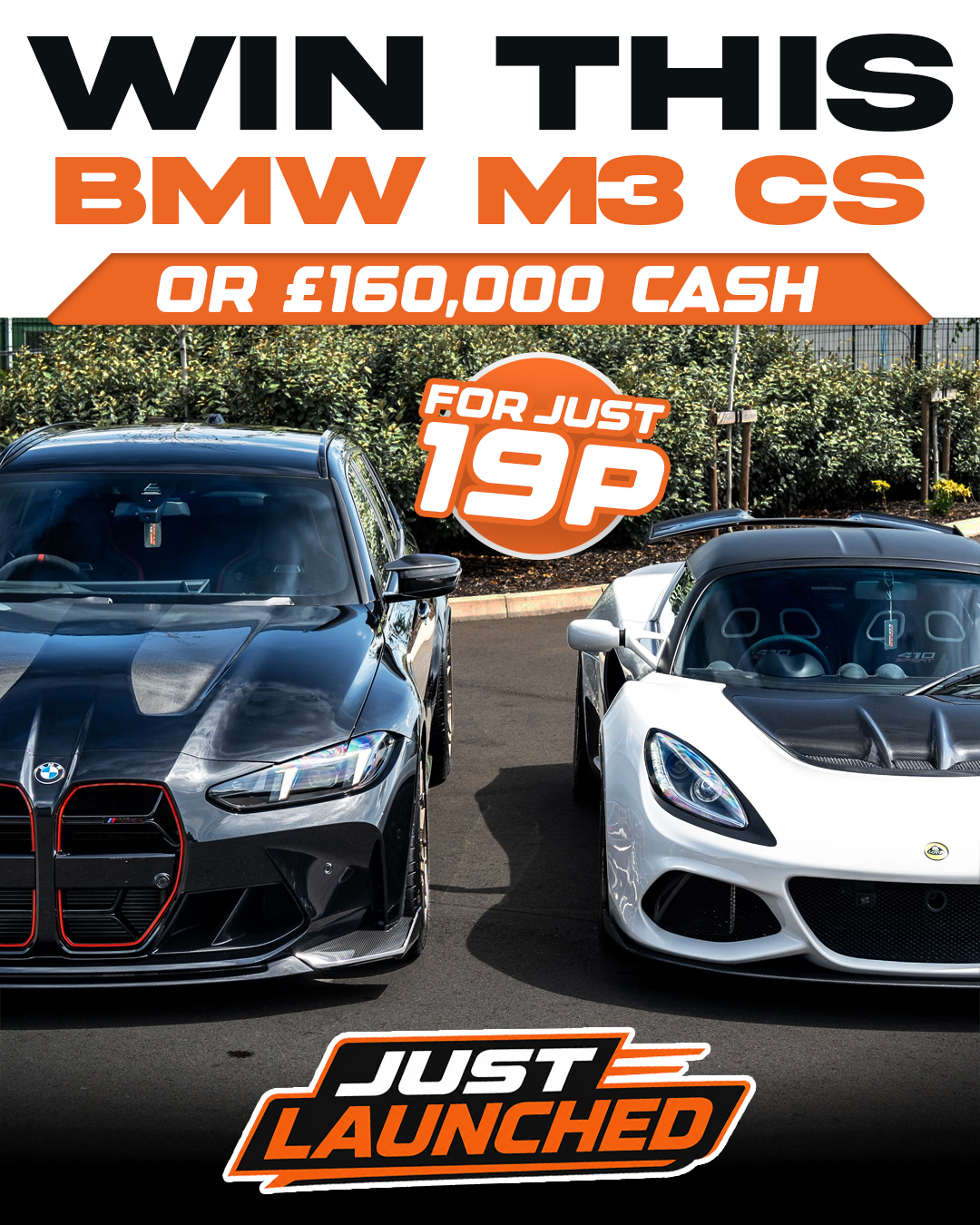 Dream Car Giveaways Facebook ad