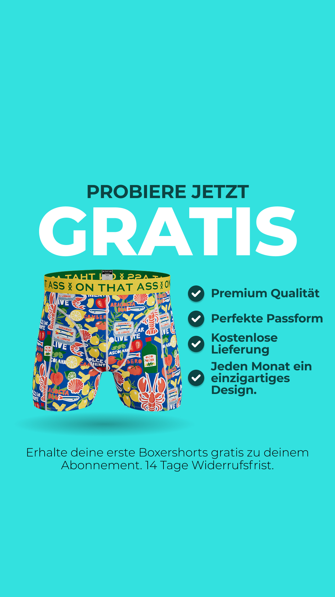 ON THAT ASS Facebook ad