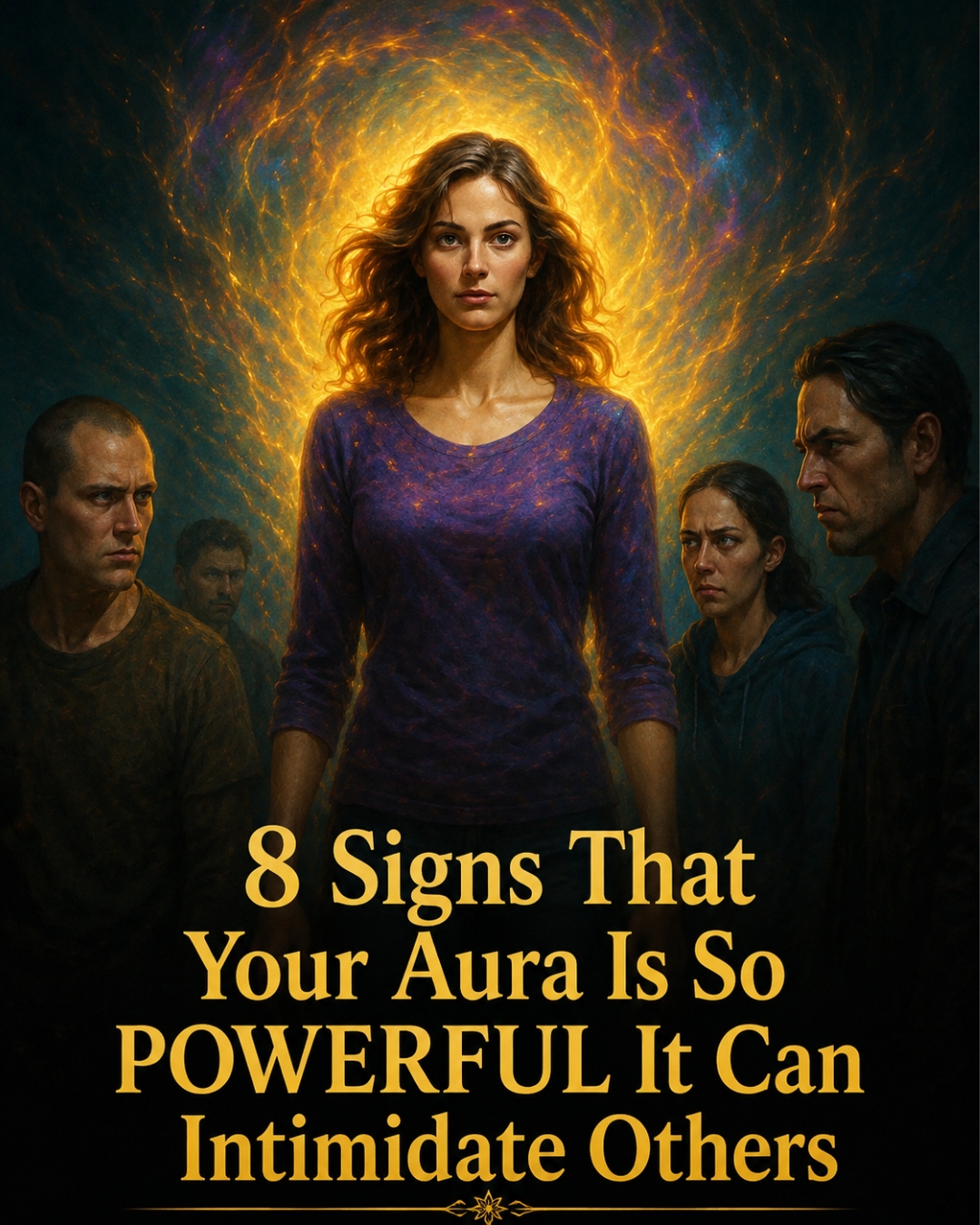 Spiritual Enlightenment Facebook ad: Some people carry an energetic field so strong…