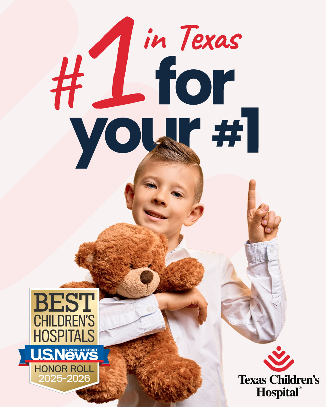 Texas Children's Hospital Facebook ad