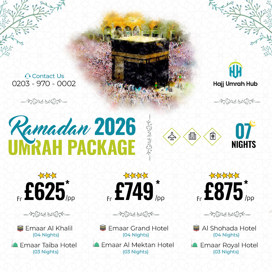 Hajj Umrah Hub Facebook ad