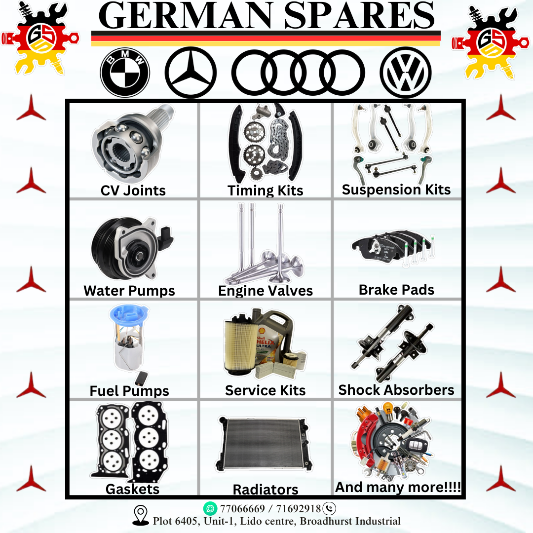German Spares Facebook ad from Jan 7, 2026