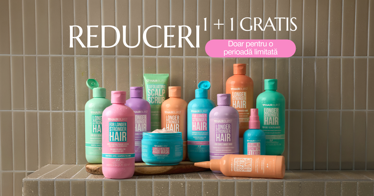 Hairburst Romania Facebook ad