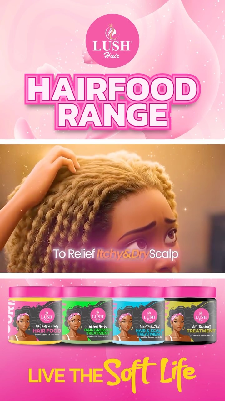 LUSH HAIR CARE Facebook ad: MENTHOLATED HAIR & SCALP TREATMENT