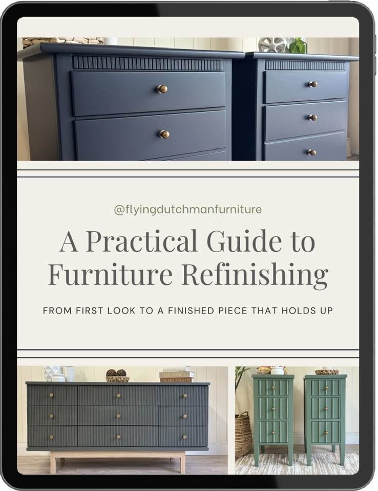 Flying Dutchman Furniture Facebook ad: A Practical Guide to Furniture Refinishing by…
