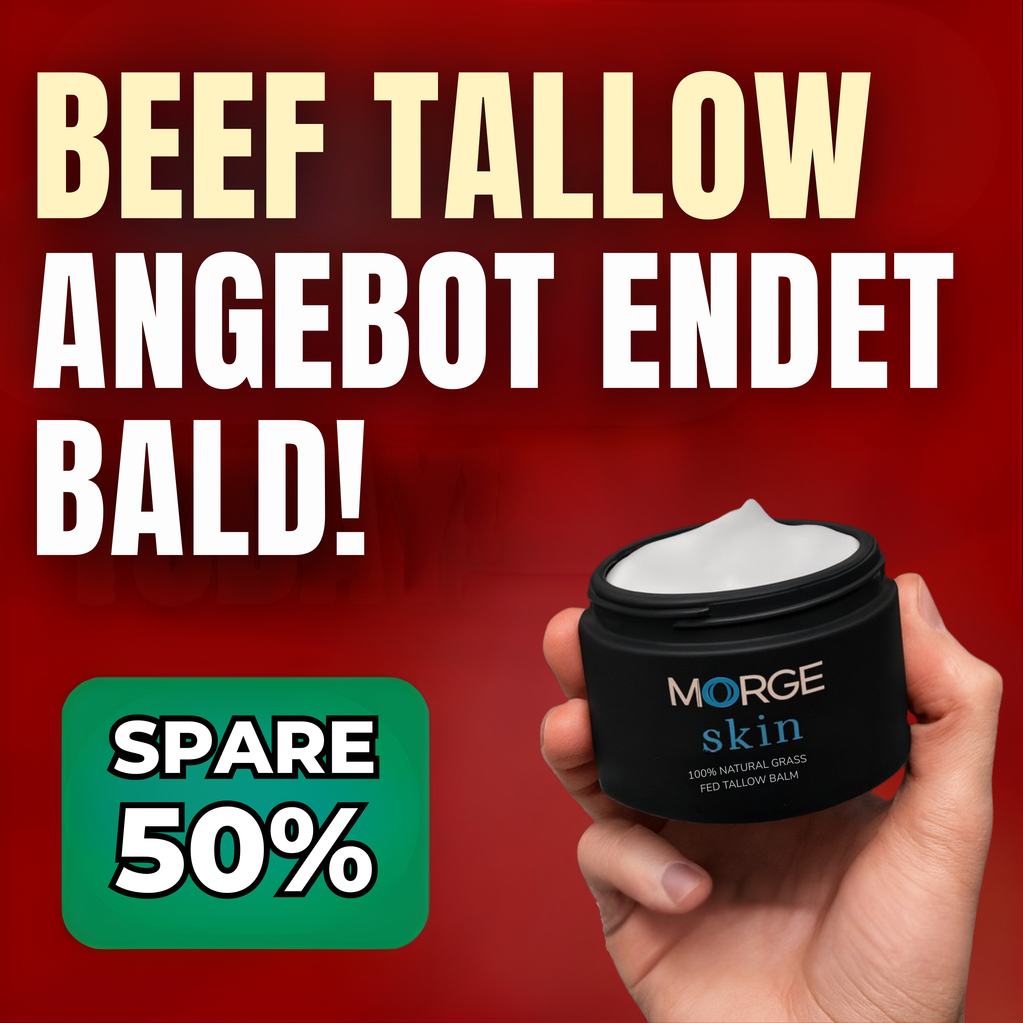 Morge Skin Facebook ad