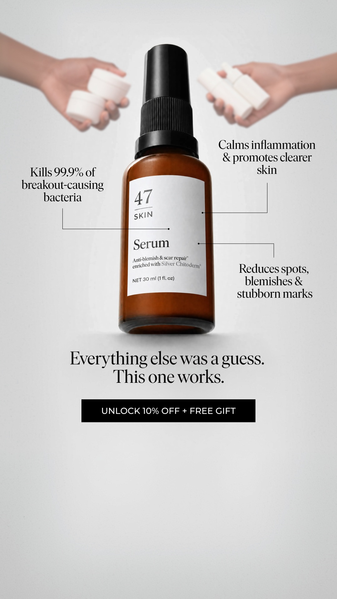 47Skin Facebook ad