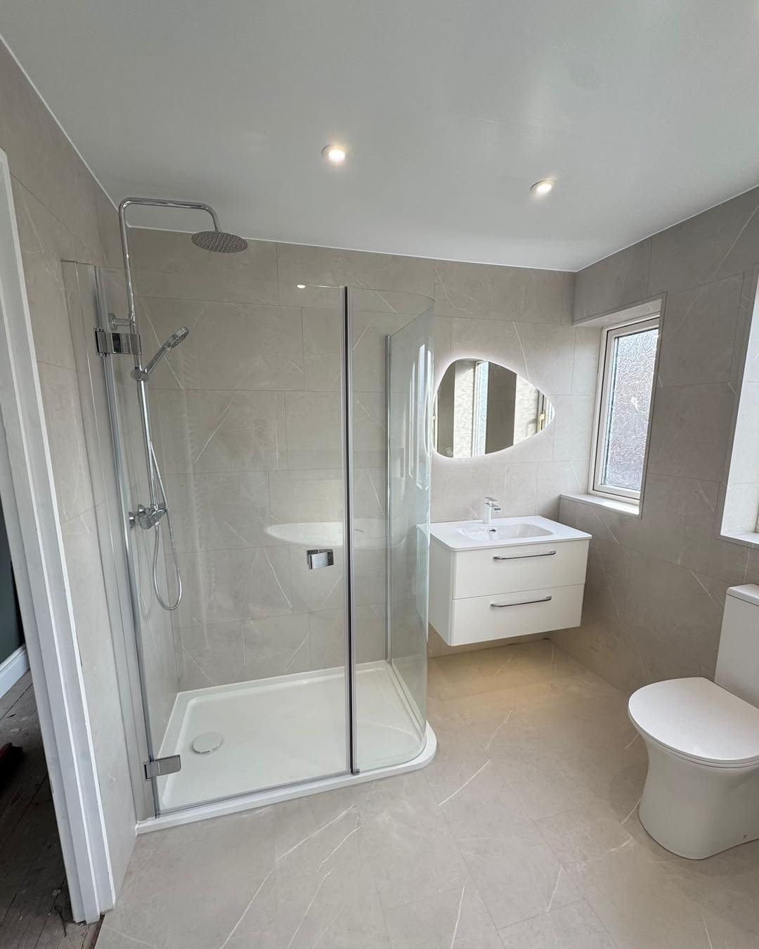 One Stop Bathroom & Cladding Shop Ltd Facebook ad: The Most BEAUTIFUL bathroom refurbishment installed by our…