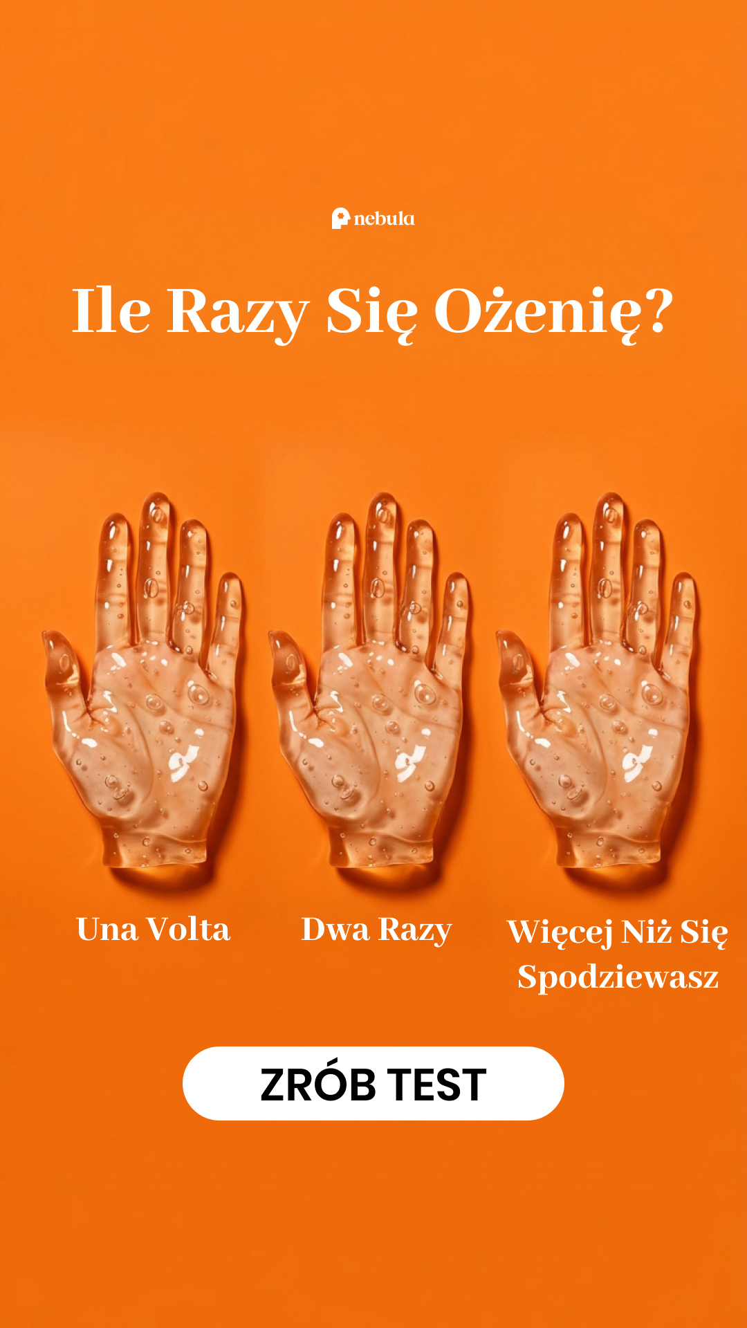 Nebula: Palm Reading Facebook ad