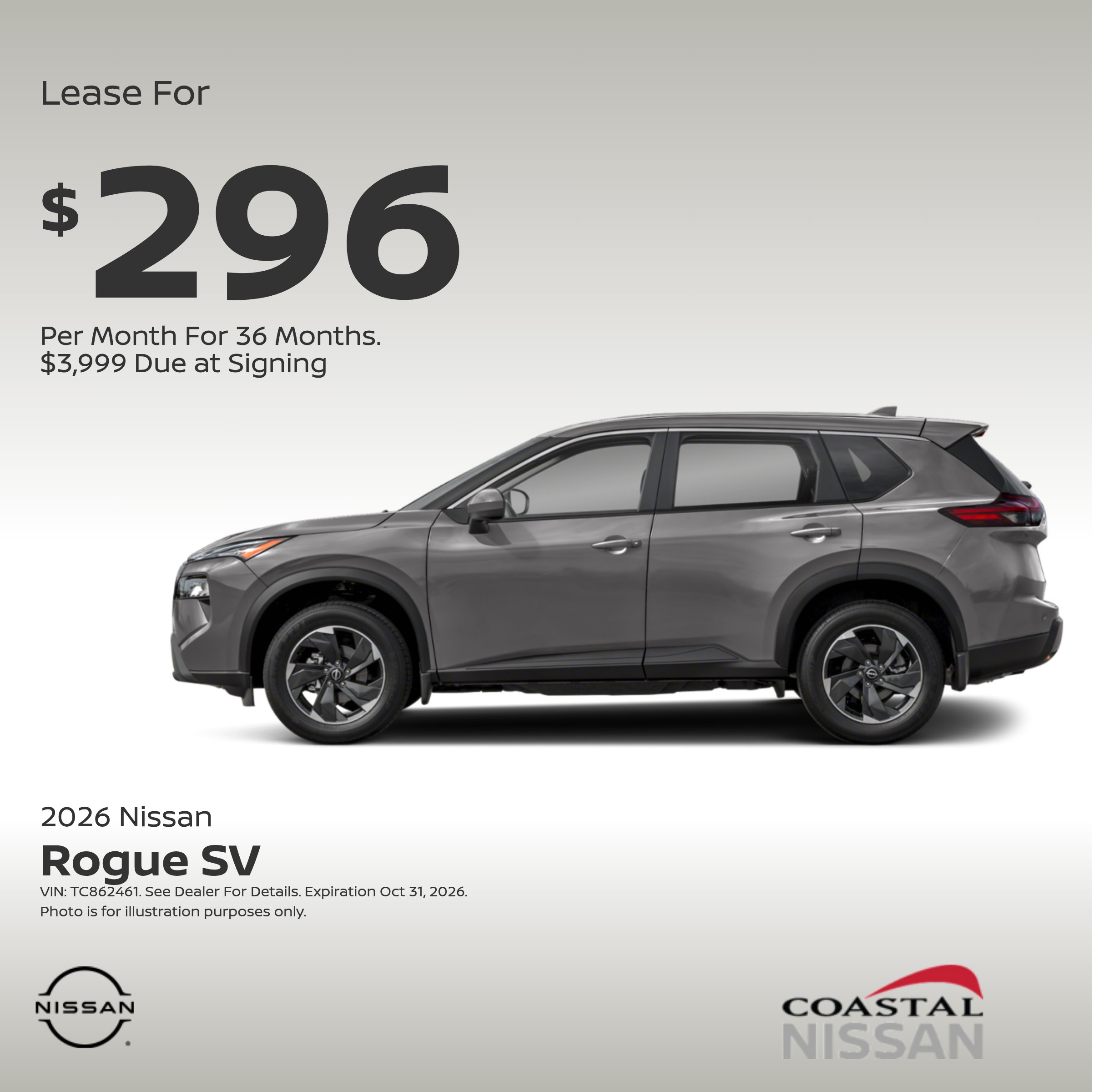 Coastal Nissan Facebook ad: We are enhancing our accessory offer to $400…