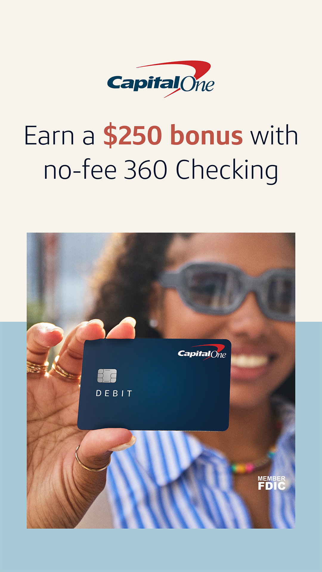 Capital One Facebook ad