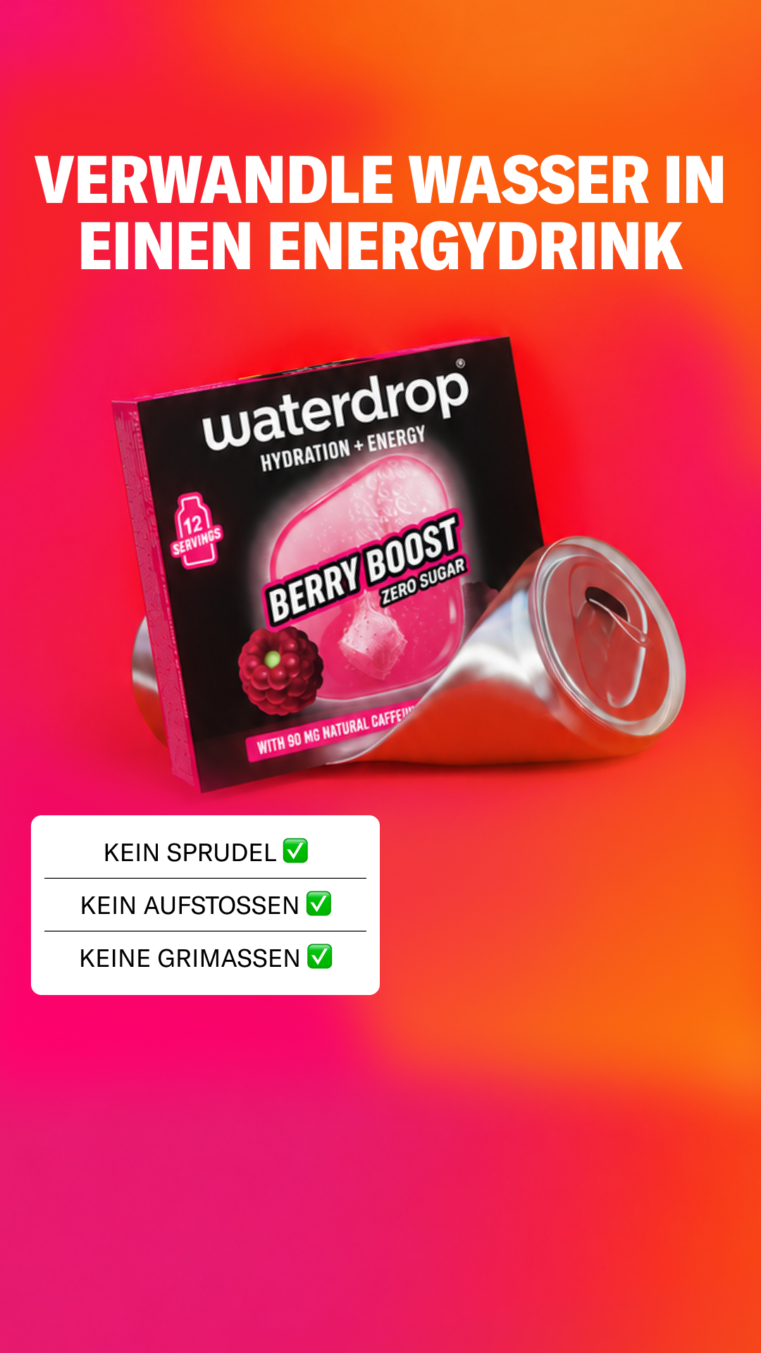 waterdrop Facebook ad