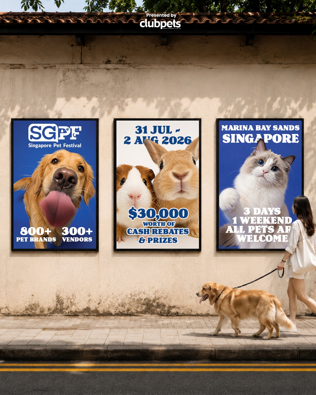 Clubpets Facebook ad: Singapore Pet Festival 2026