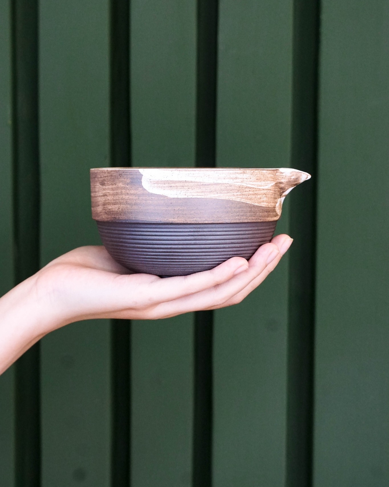 Matchiato Cafe Facebook ad: New chawan has arrived.
