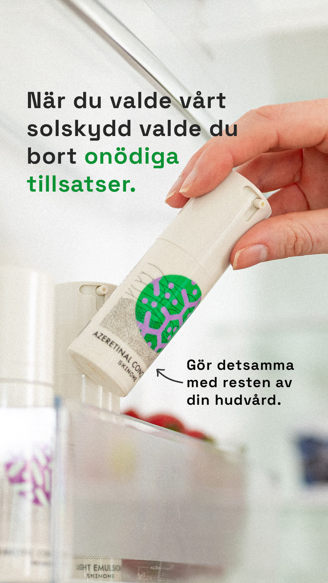 Skinome Facebook ad