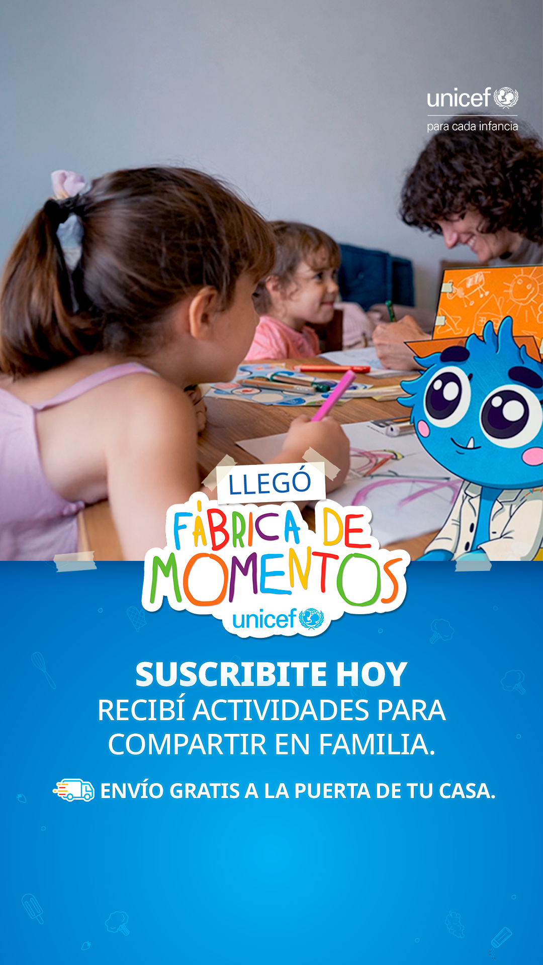 UNICEF Uruguay Facebook ad from Jun 23, 2026