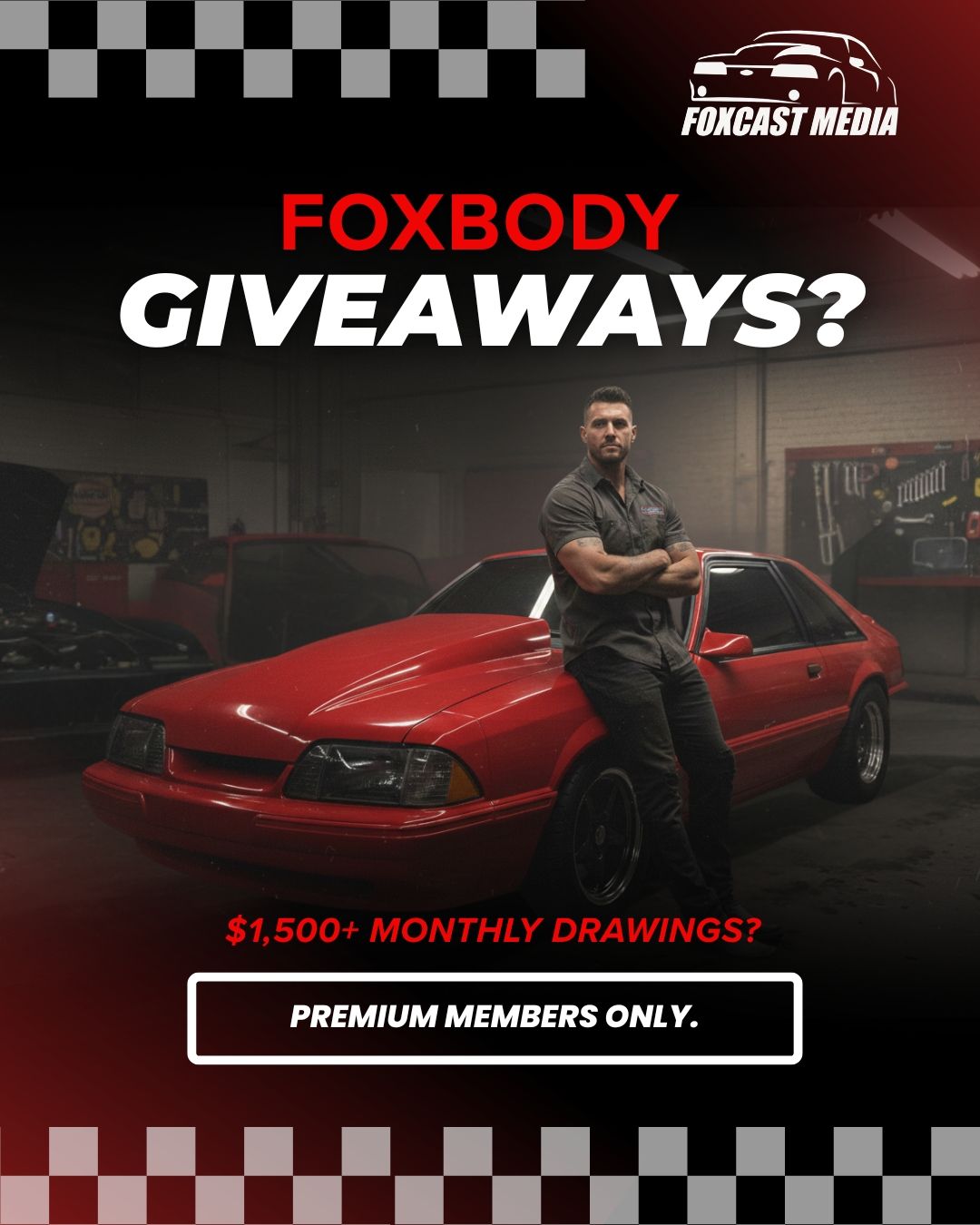 Foxcast Media Facebook ad: This Isn’t Just Content. It’s a Brotherhood.