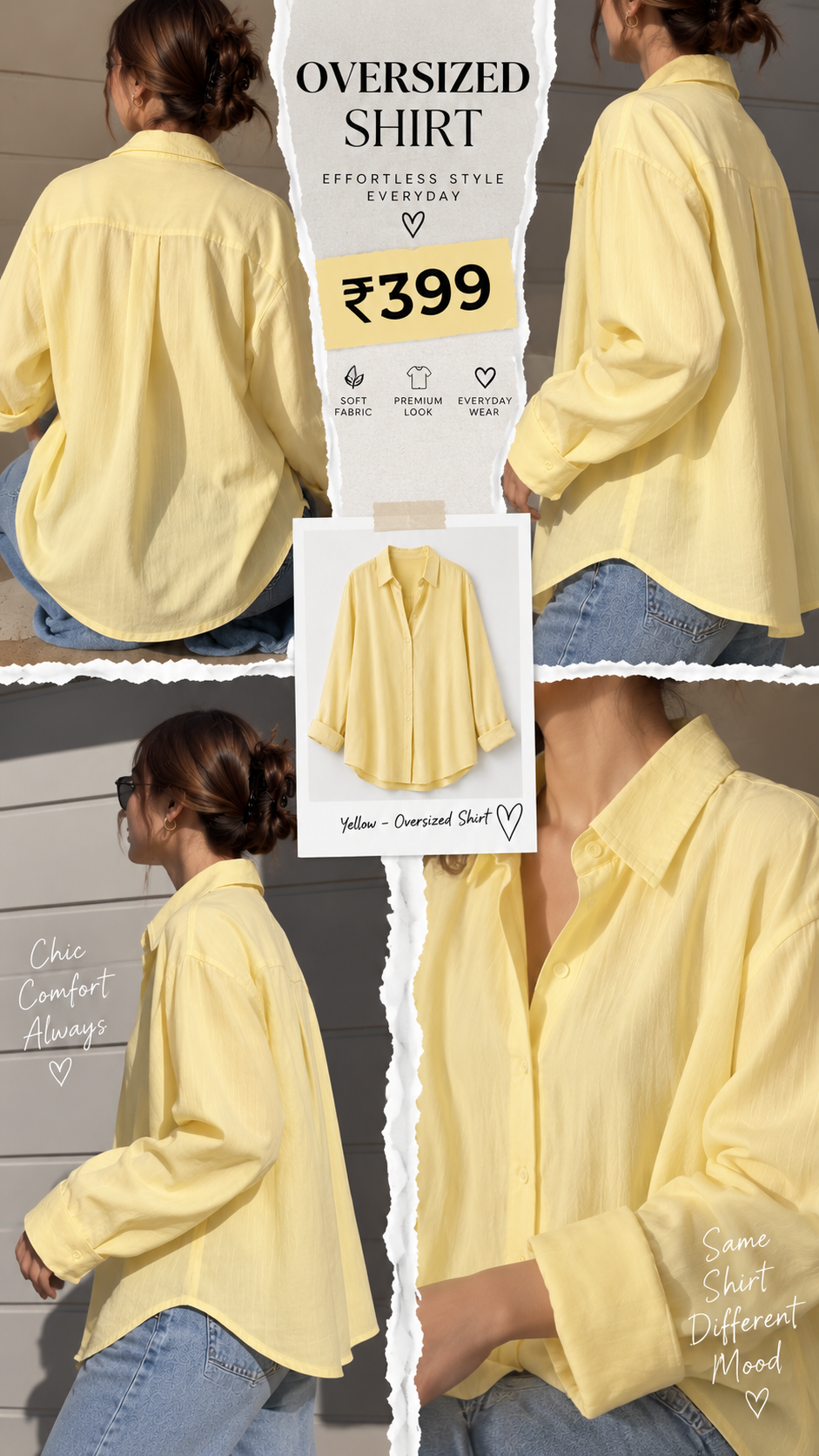 Urbunx Facebook ad: Shirts Starting at ₹399