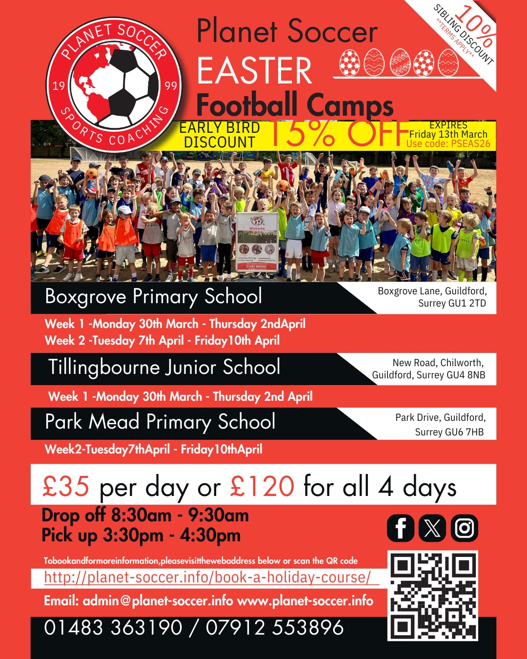 Planet Soccer Facebook ad