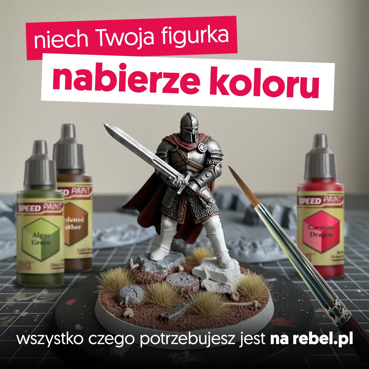 Rebel.pl Facebook ad: Akcesoria modelarskie