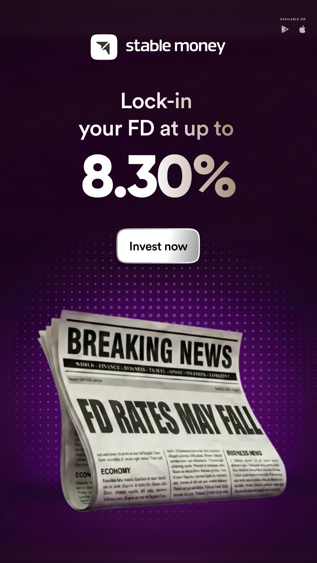 Stable Money Facebook ad