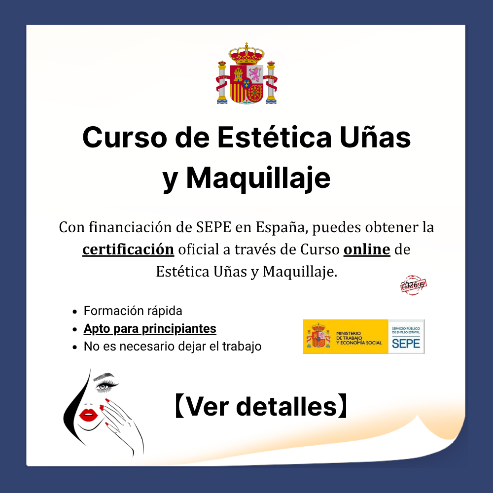 Resource Services 3 Facebook ad: Curso de Estética Uñas y Maquillaje en España: Aprende…