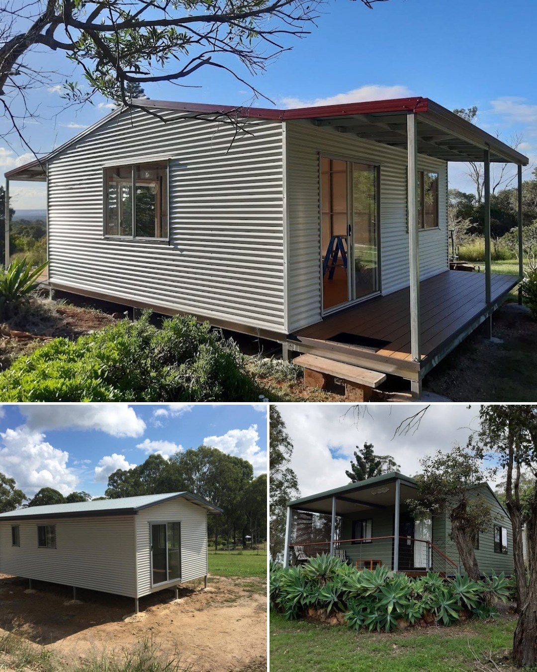 Mecano Sheds Perth Facebook ad: Affordable Flat Pack Cabin & Granny Flat Kits