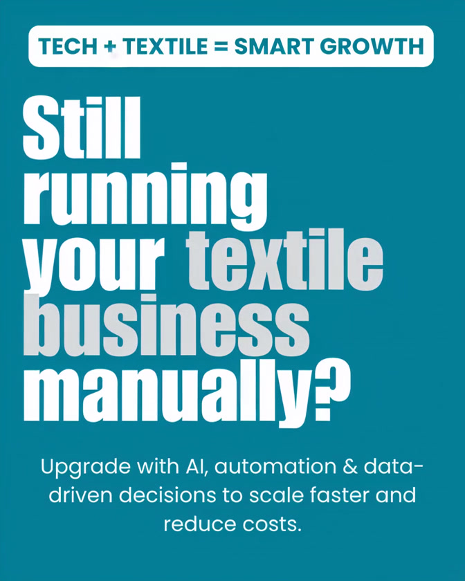 Optimum Tech Facebook ad: Improve Textile Operations