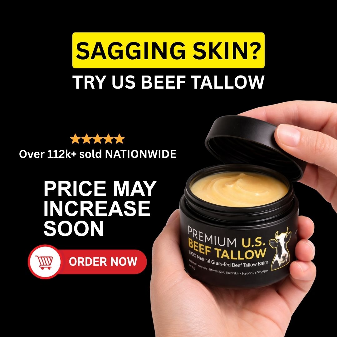Premium US Beef Tallow Facebook ad: SALES END AT 11:59PM HURRY!