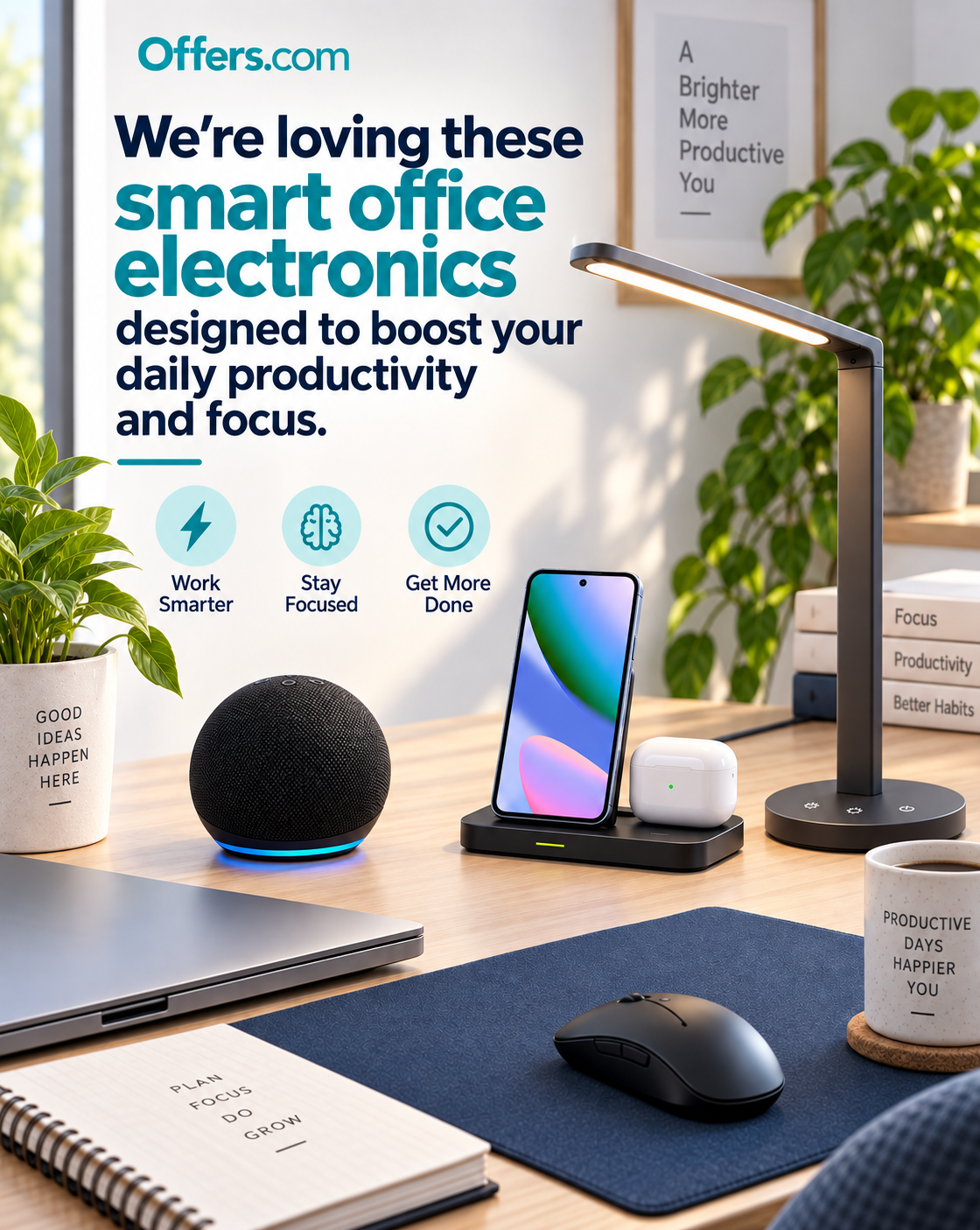 Offers.com Facebook ad: Electronics and Smart Home Essentials for Your Most…