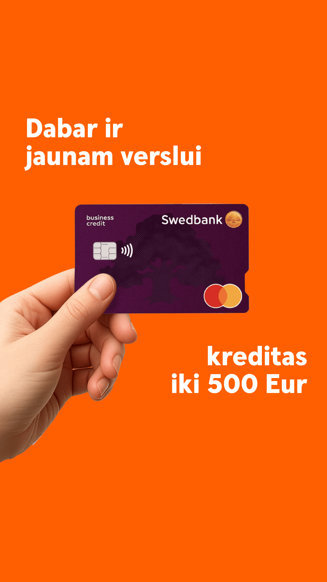 Swedbank Lietuvoje Facebook ad