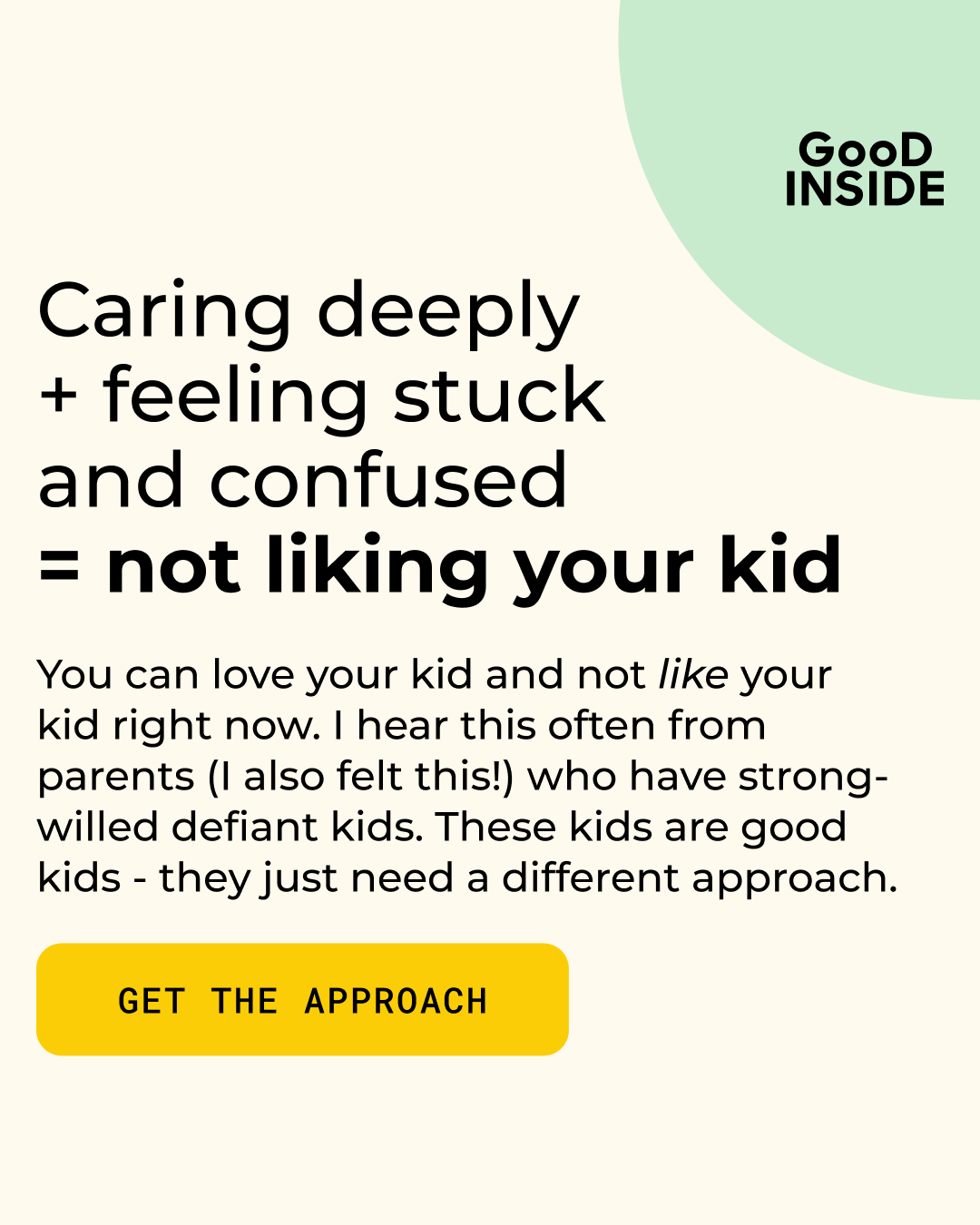 Good Inside Facebook ad