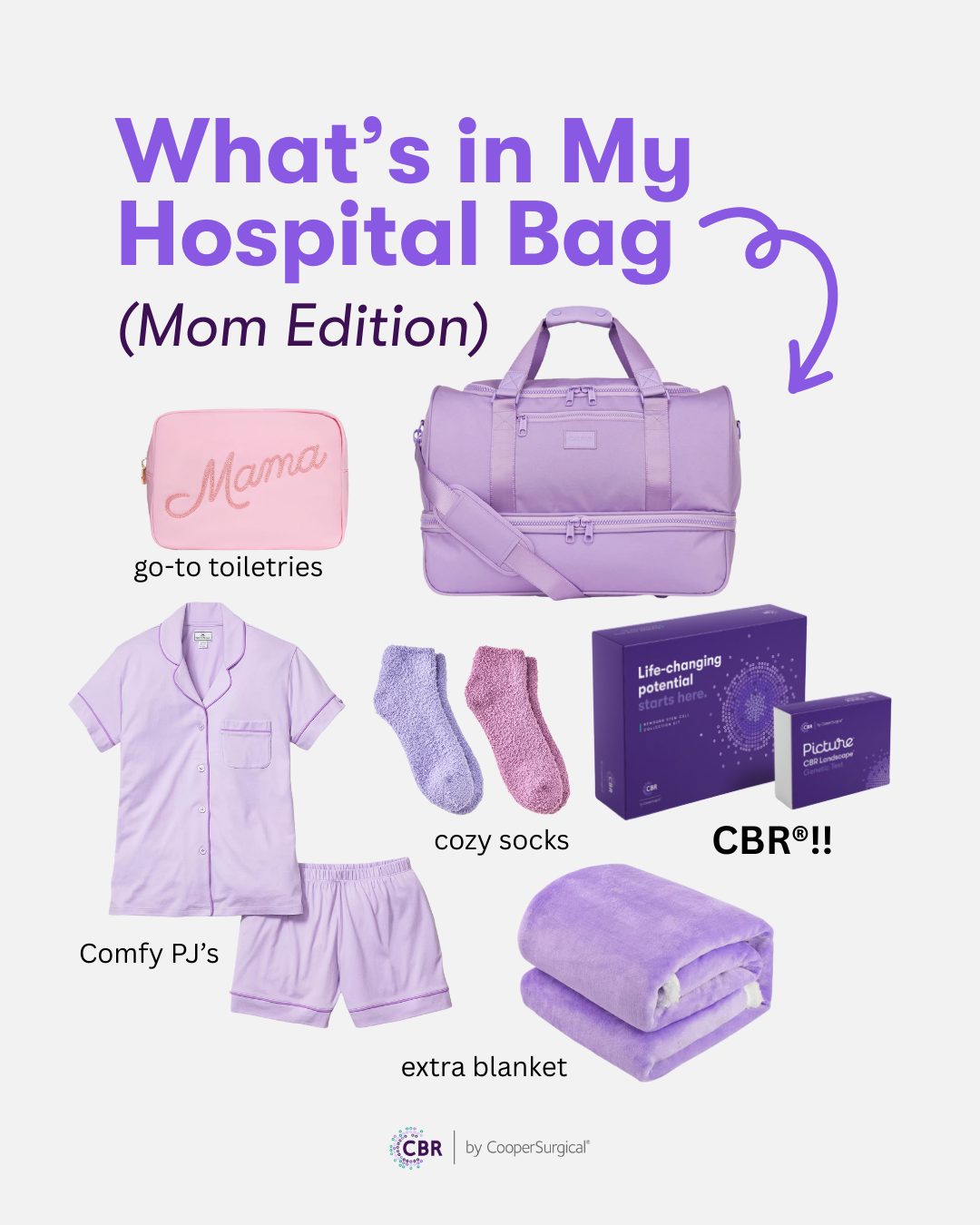 Cord Blood Registry Facebook ad