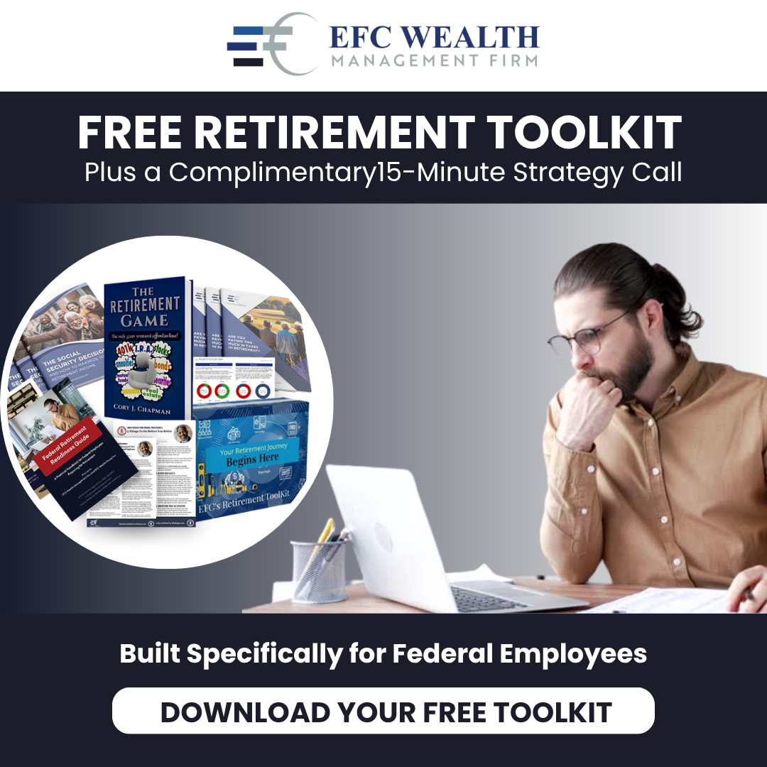 EFC Wealth Management Firm Facebook ad: 2026 Federal Retirement Strategy Guide