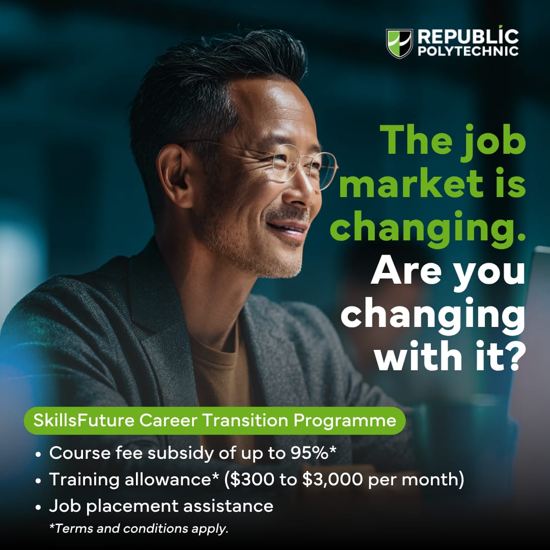 Republic Polytechnic Academy for Continuing Education - RP ACE Facebook ad