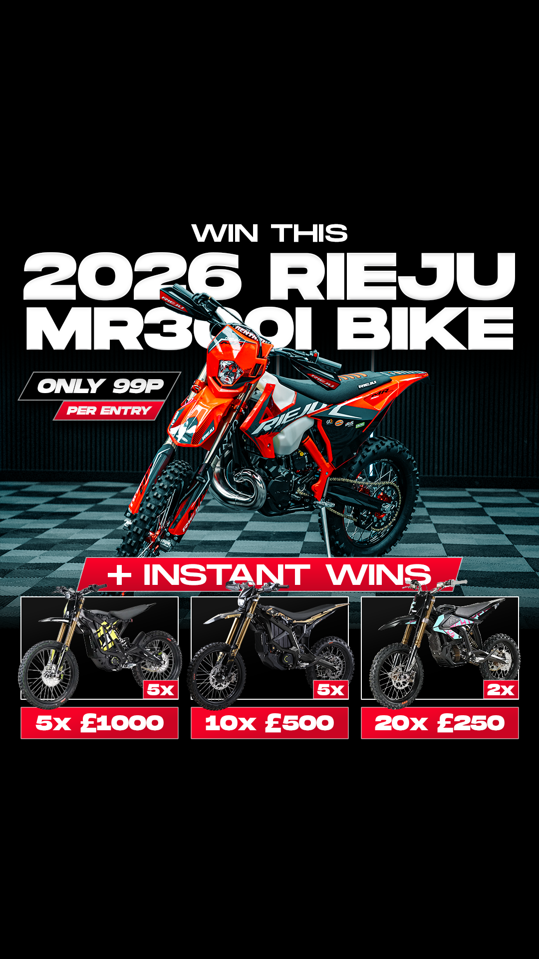 Powertoolmate Prizes Competitions Facebook ad