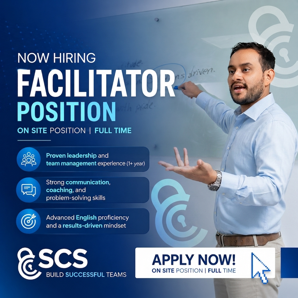 SCSolutions S.A Facebook ad: Lead. Guide. Elevate Performance.
