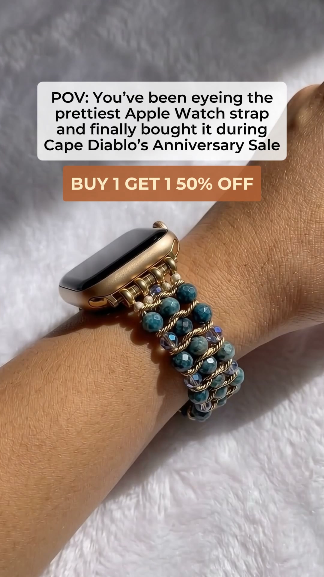 Cape Diablo Facebook ad: BUY 1, GET THE 2ND 50% OFF