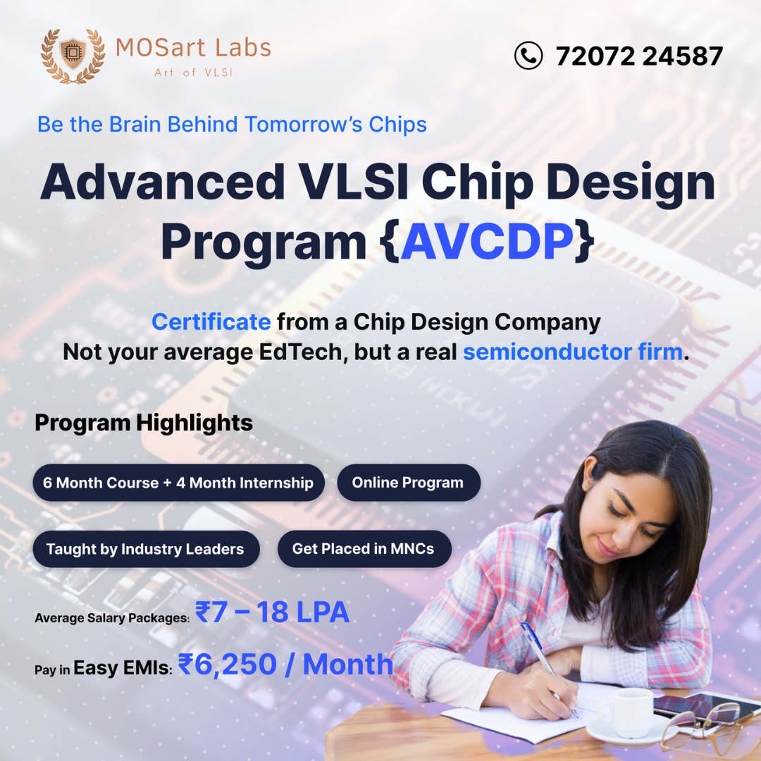 MOSArt Labs Facebook ad: Learn VLSI Online from Industry Experts