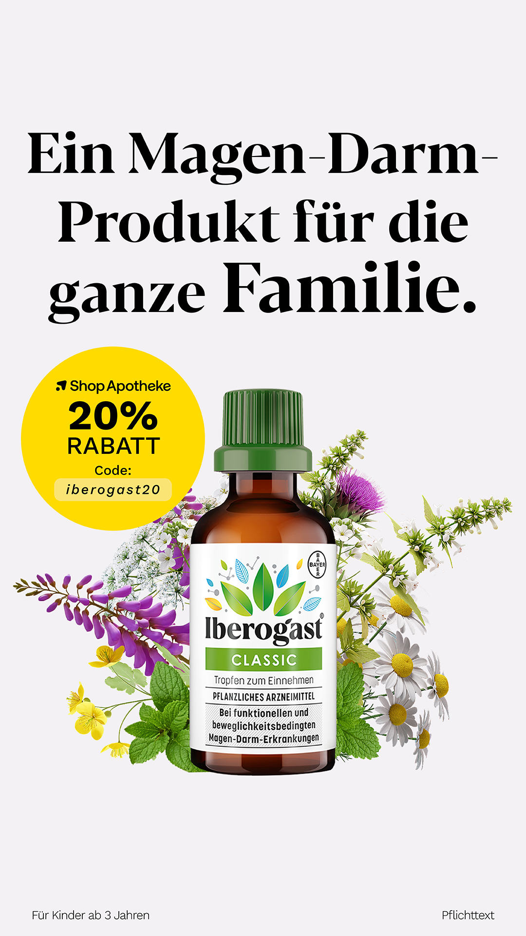Iberogast Deutschland Facebook ad from Mar 1, 2026