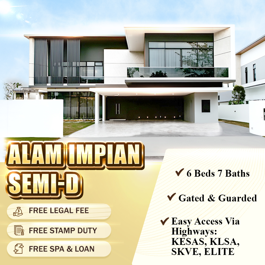 New Launching Landed House Kota Kemuning Facebook ad: FREEHOLD, Individual title Semi-D