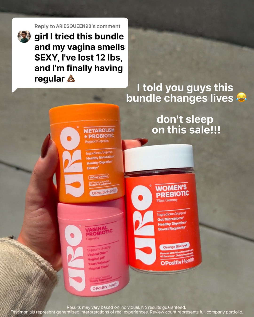 Hannah Facebook ad