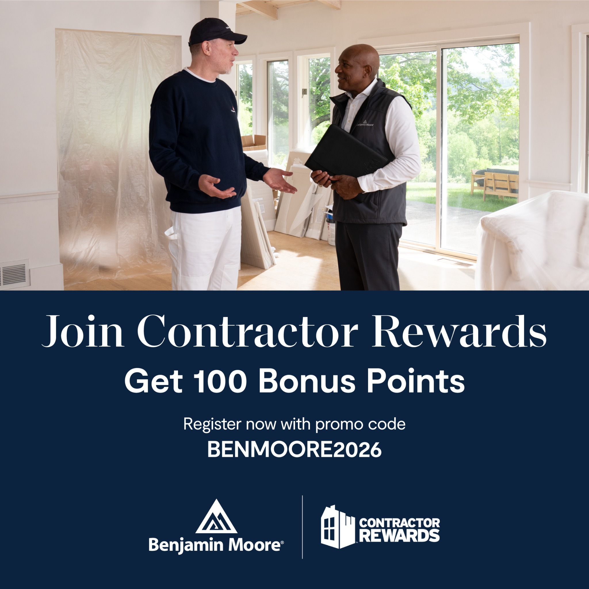 Benjamin Moore Facebook ad