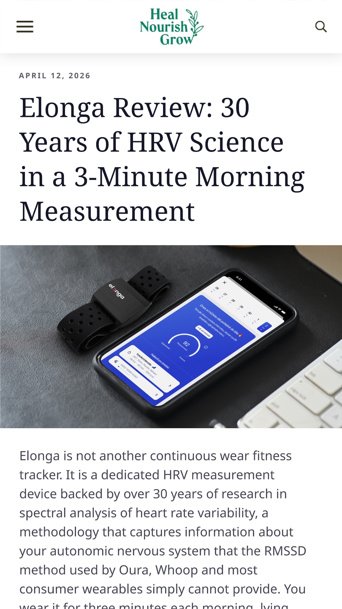 Elonga US Facebook ad