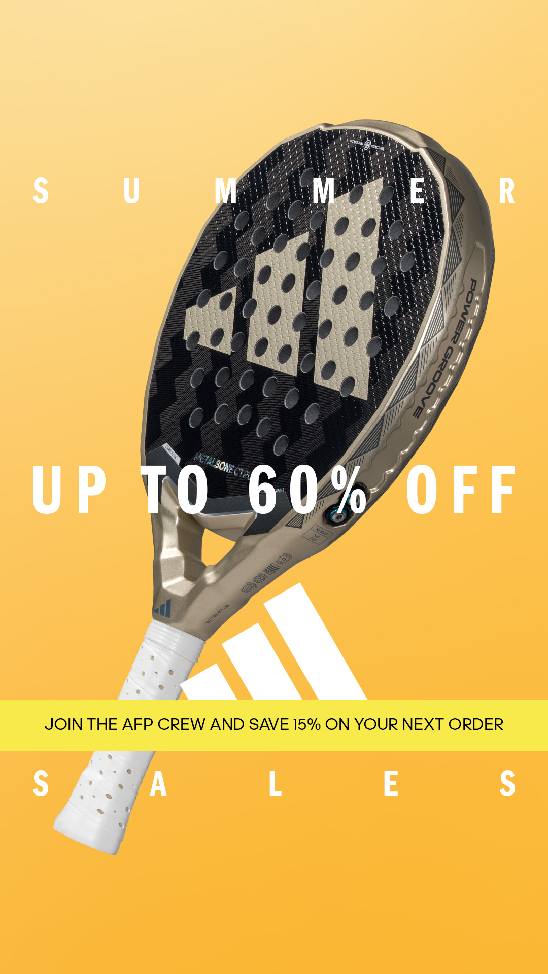 adidas padel Facebook ad
